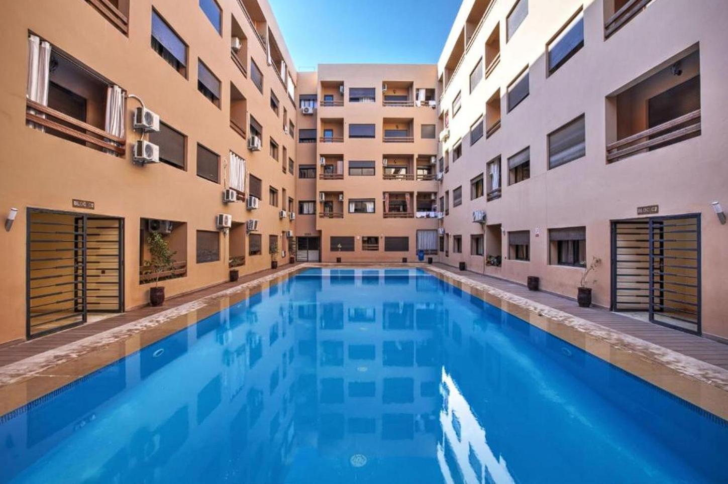 Appartement Gueliz Centre Marrakesh Exterior foto